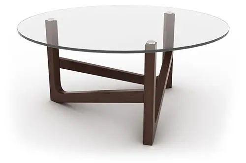 Glass table tops